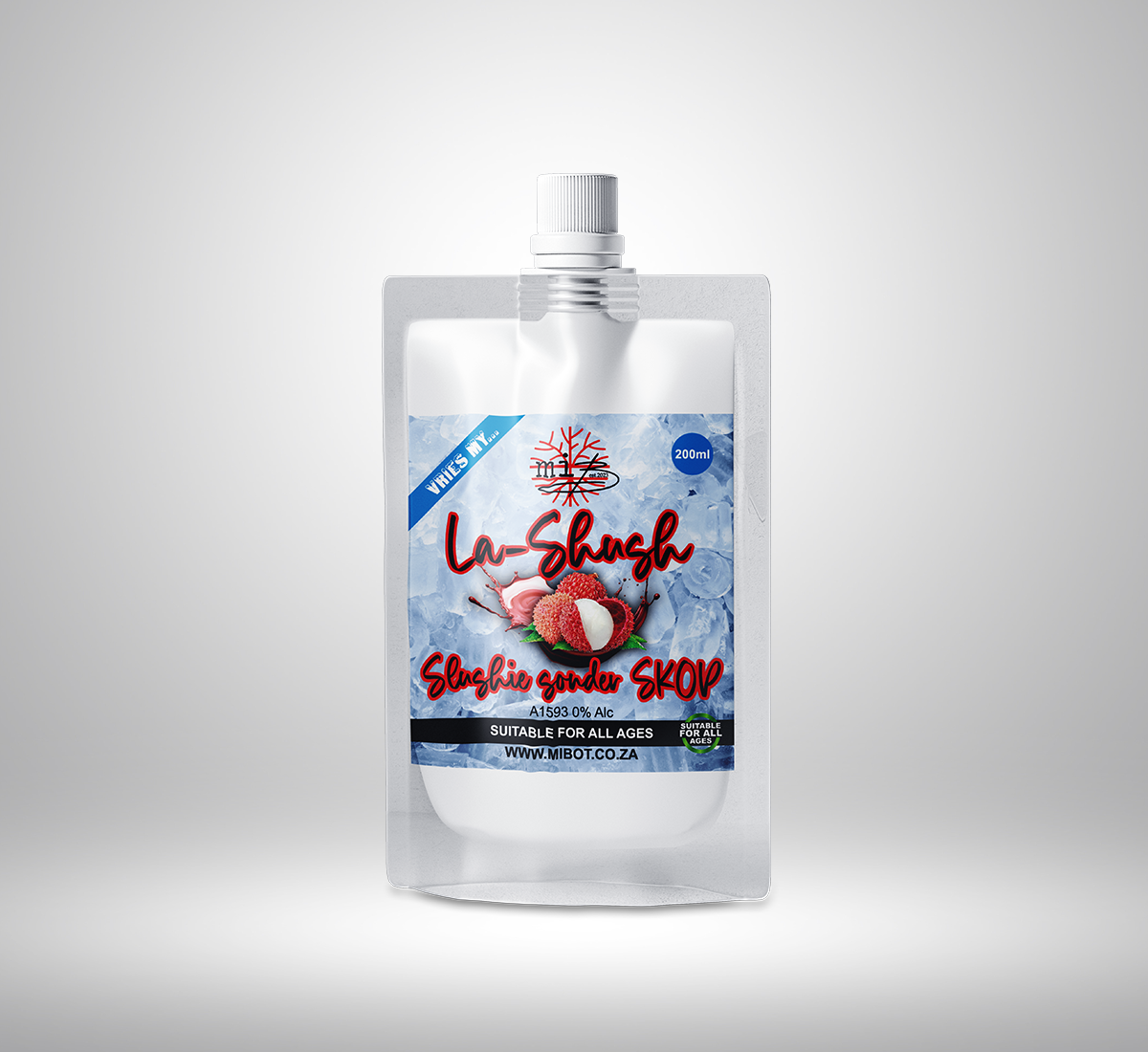 Non-Alcoholic | La-Slush Slushie sonder skop - Litchi